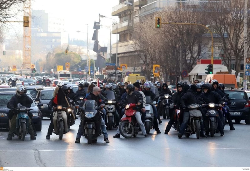 Μηχανοκίνητη πορεία στη Θεσσαλονίκη -Διαμαρτύρονται για το συλλαλητήριο για τη Μακεδονία